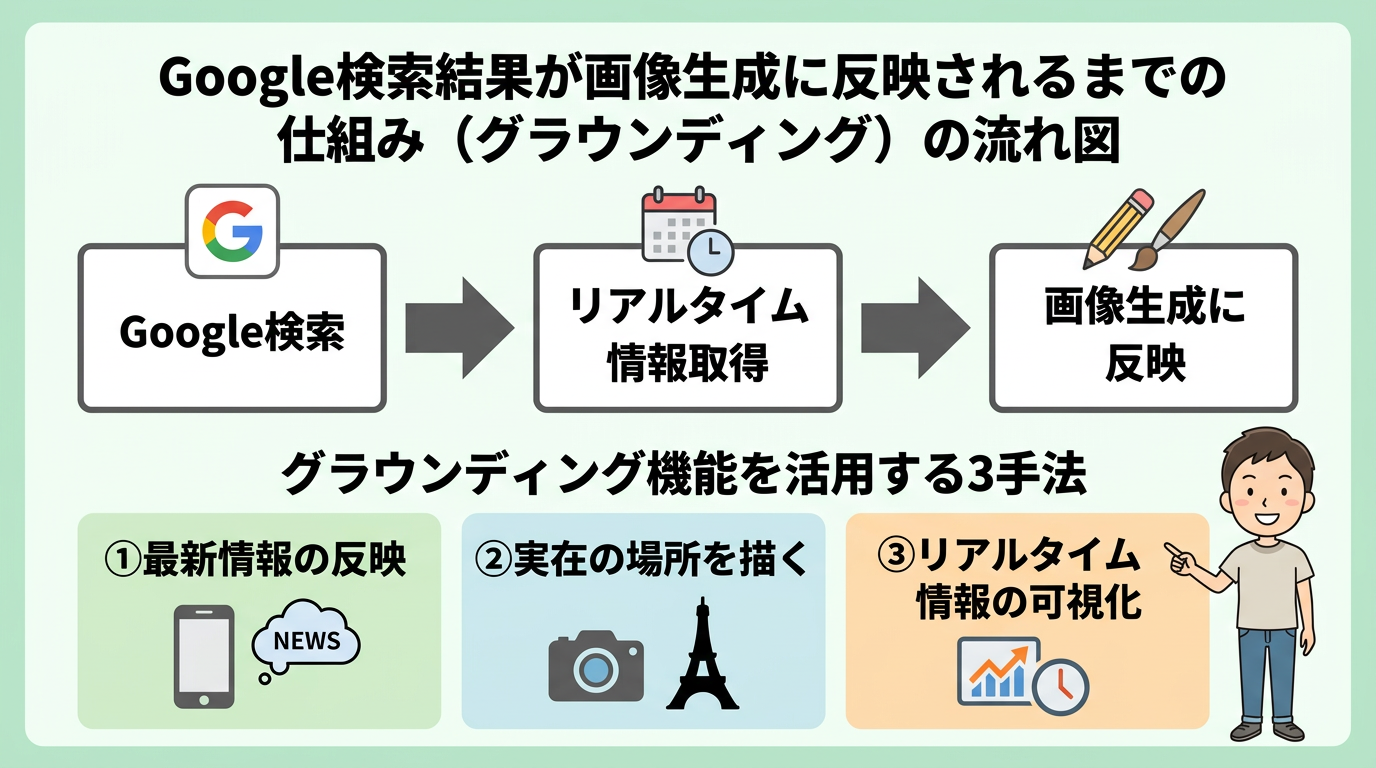 グラウンディング機能を活用する3手法