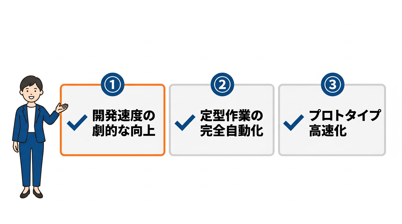 安全にバイブコーディングを運用するメリット3つ