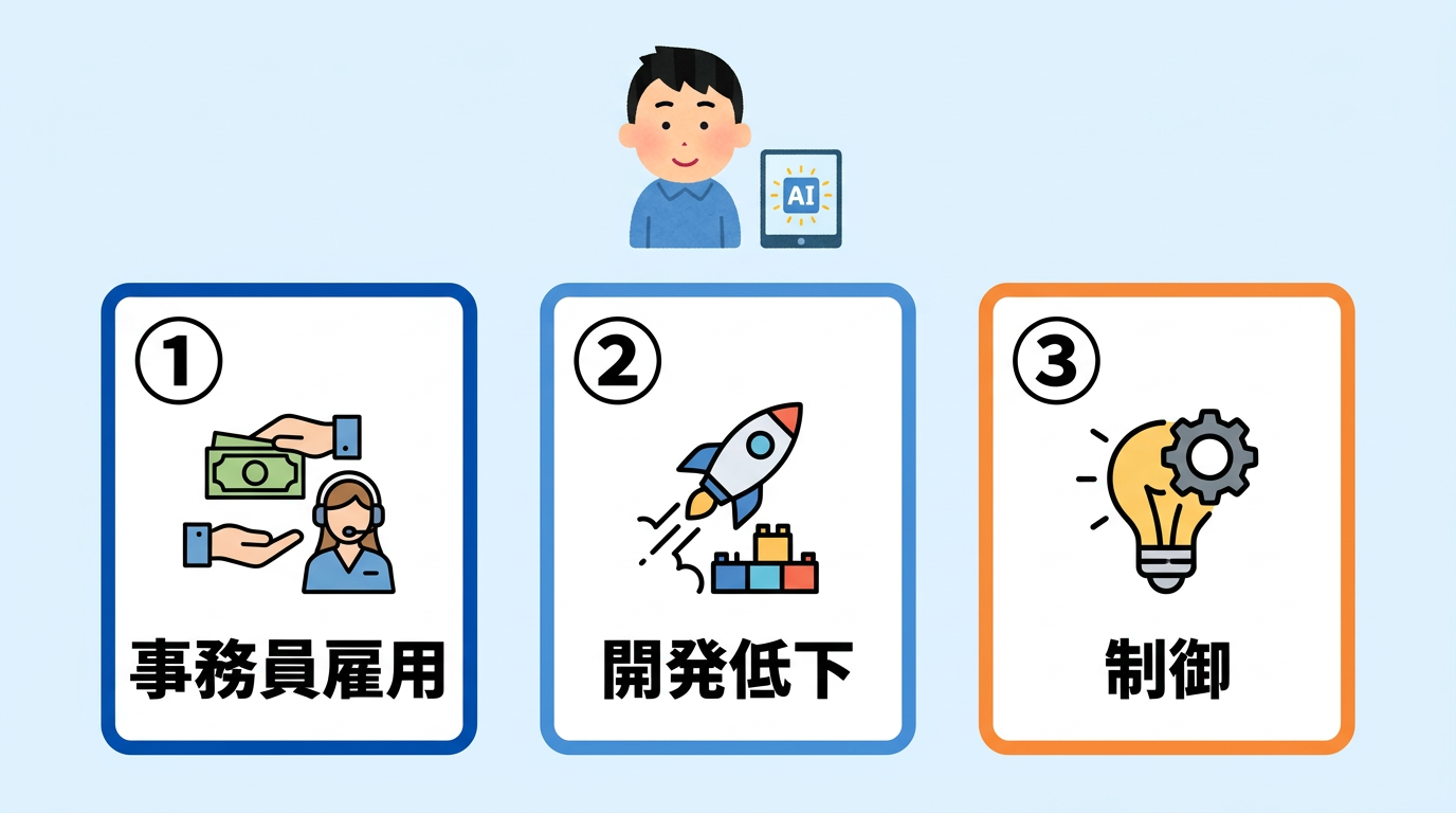 開発者や副業に役立つ3つのメリット