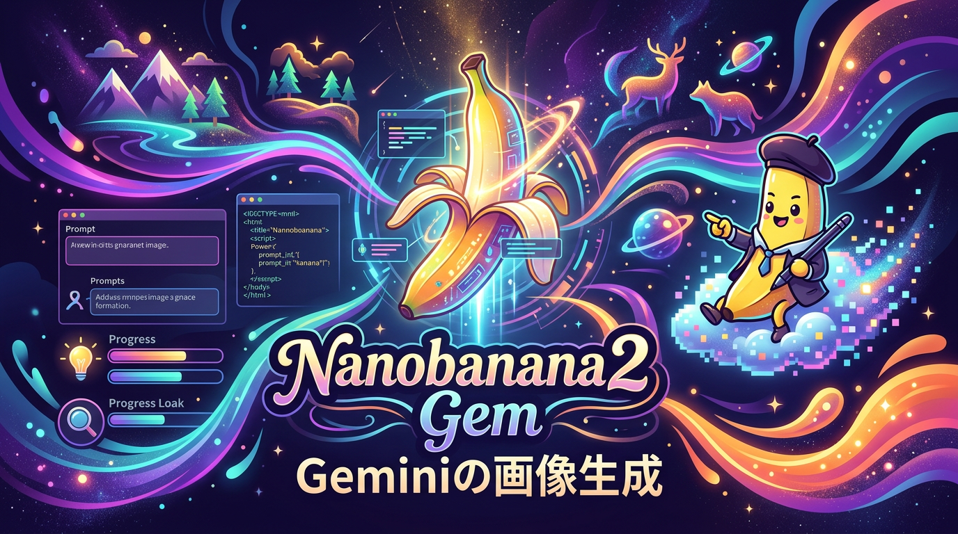 Nanobanana2 Geminiの画像生成完全ガイド｜プロンプト例や制限を徹底解説