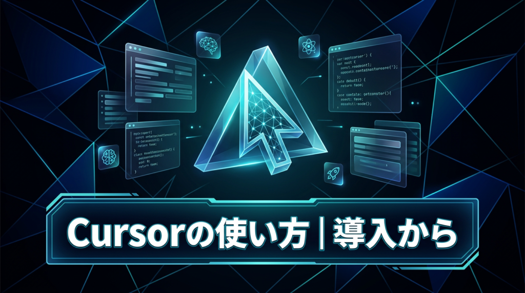 【2026最新】Cursorの使い方完全ガイド｜導入から爆速開発のAI活用術まで