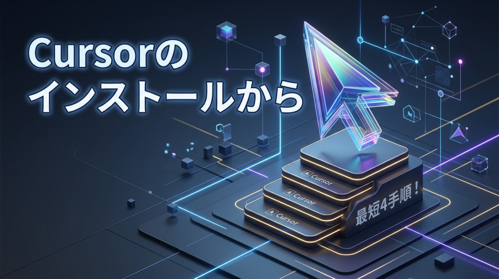 Cursorのインストールから初期設定まで最短4手順!導入メリットや注意点を網羅