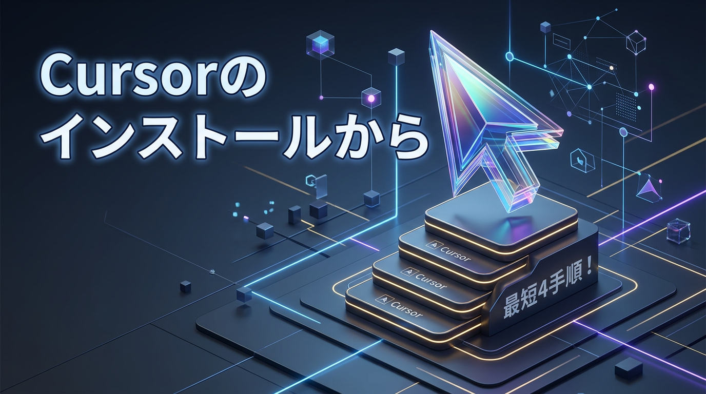 Cursorのインストールから初期設定まで最短4手順!導入メリットや注意点を網羅