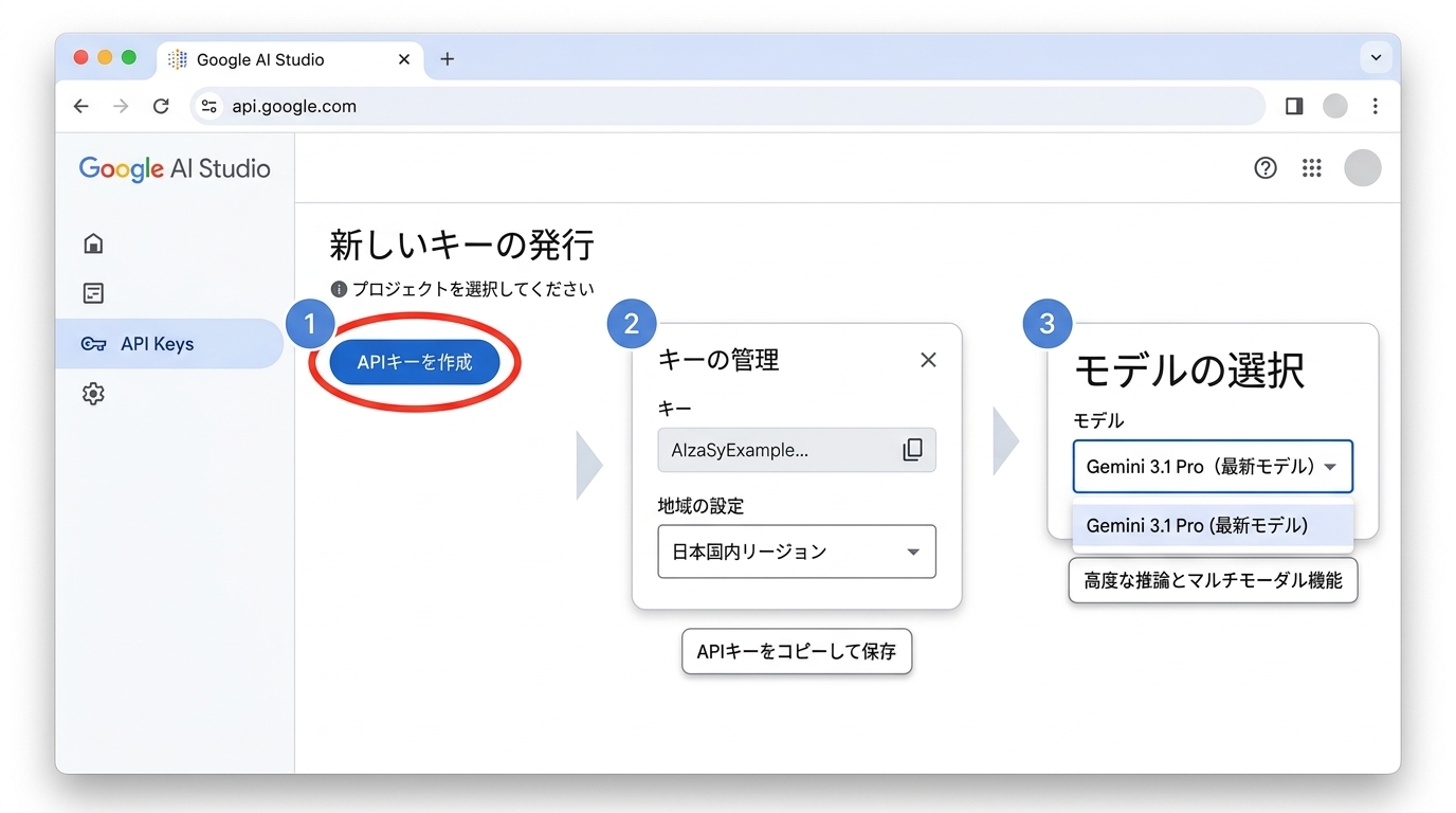 Google AI Studio 使い方と5つの初期設定