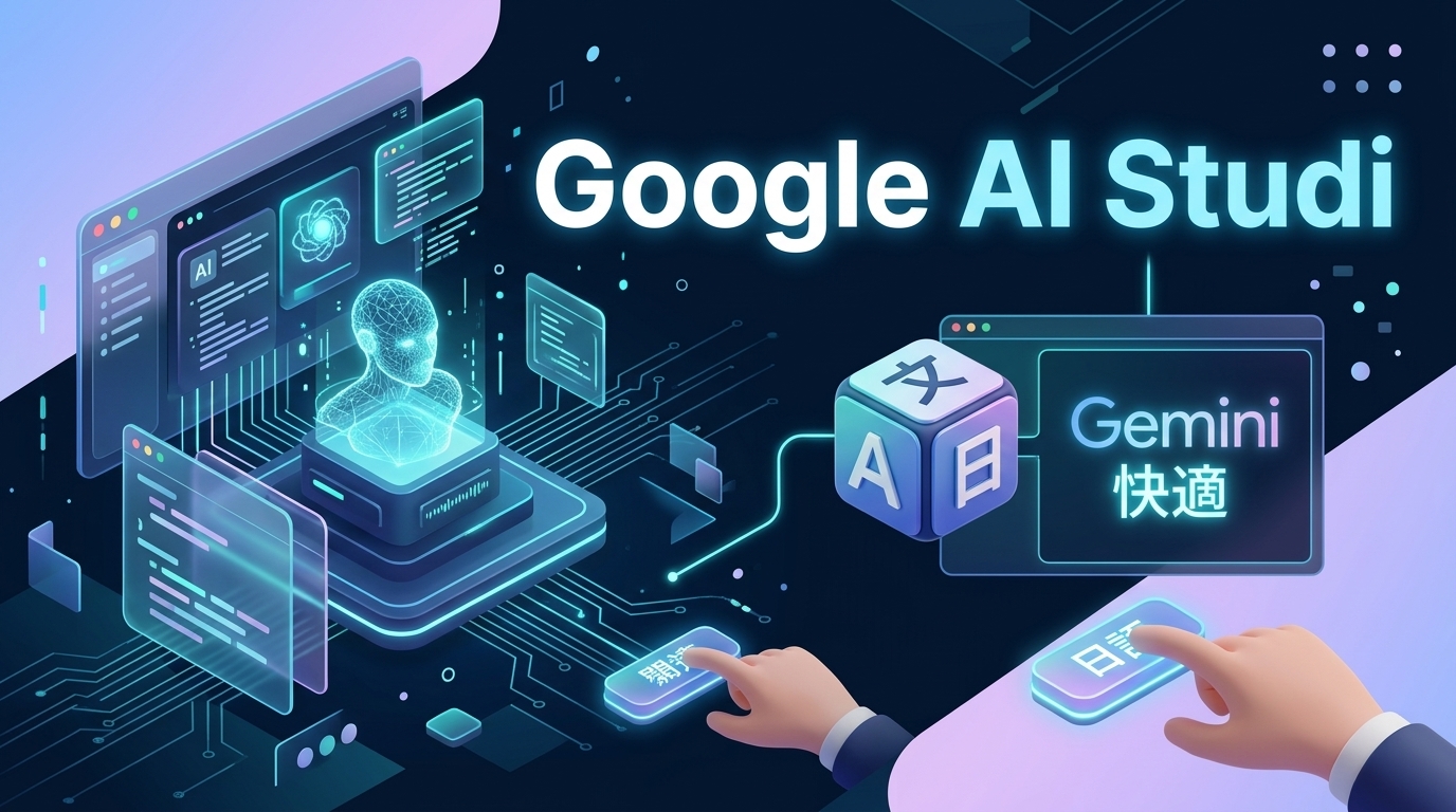 Google AI Studioを日本語にする方法3選！最新Geminiを快適に使う全手順