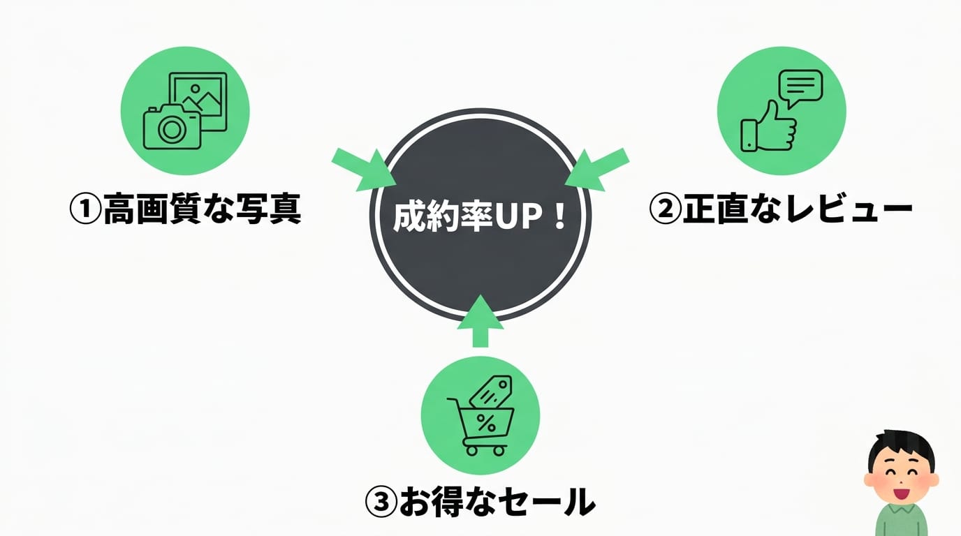 Ameba Pickで成約率を高める3つの執筆テクニック