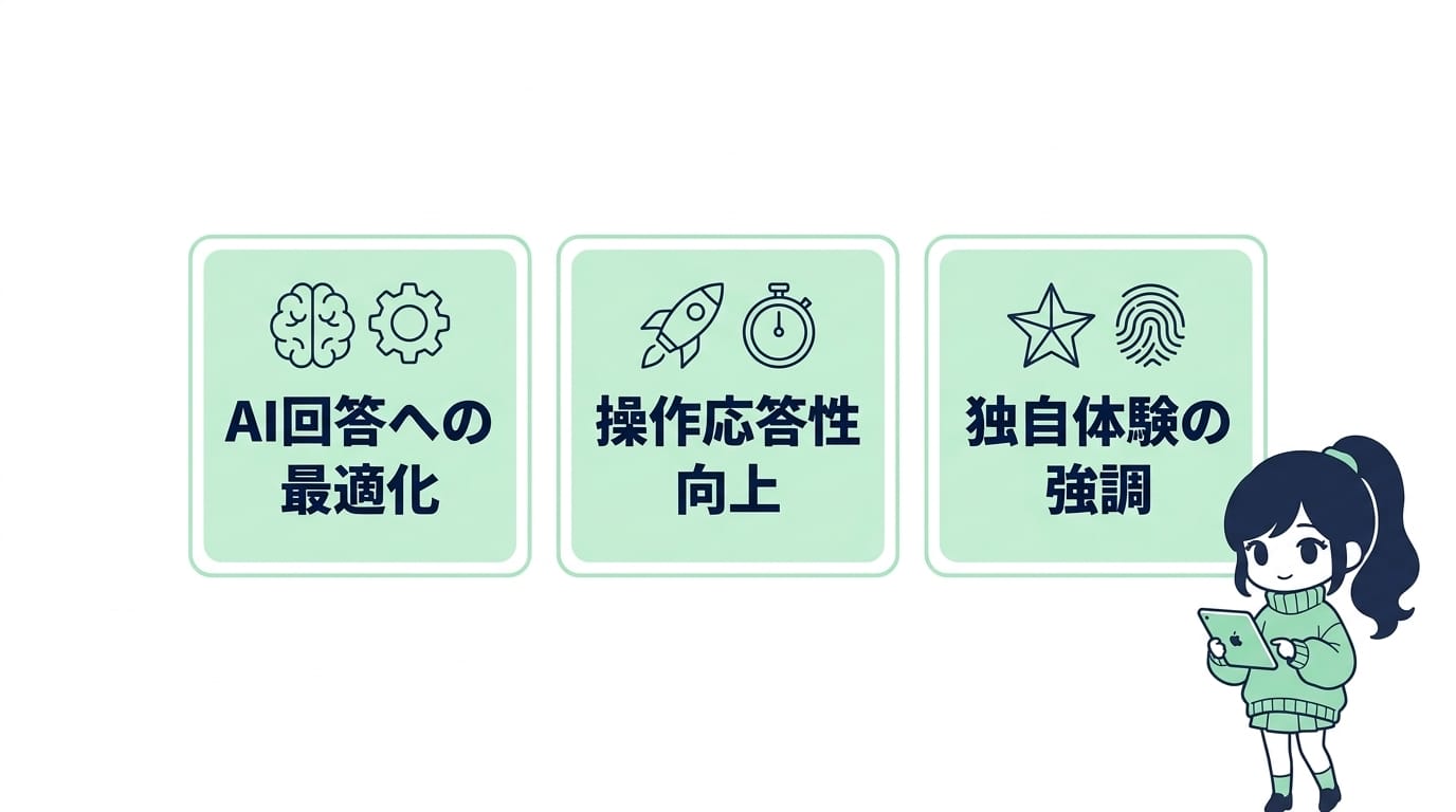 2026年の最新SEOトレンドと対策3つ